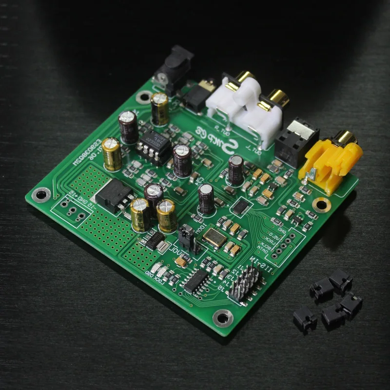 Новый ES9038 Q2M DAC DSD декодер поддержка IIS 384 кГц коаксиальный волоконный DOP для