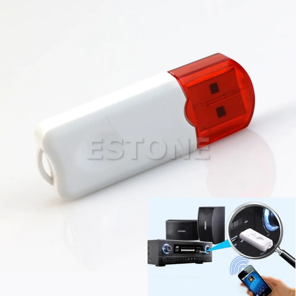 Беспроводной USB Bluetooth стерео аудио музыкальный приемник адаптер для автомобиля
