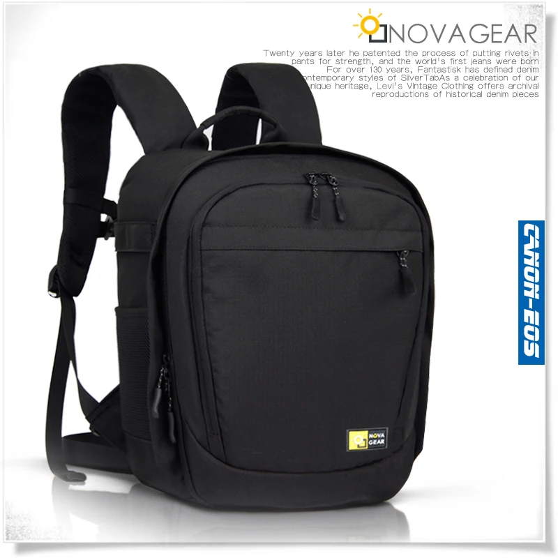 NOVAGEAR 135 DSLR камера сумка Фото рюкзак универсальный большой емкости для