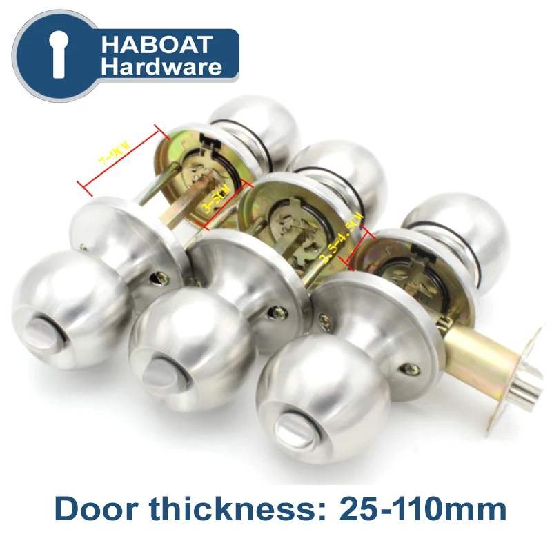 HA1006 дверная ручка замок Deadbolt для домашней безопасности спальни аксессуары