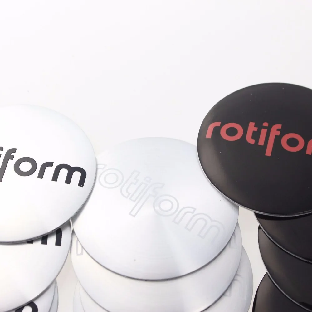 60 мм крышка центра колеса для обода крышка s серебро/черный Rotiform эмблема наклейка центральный De Las Tapas Llantas 4 шт./лот KOM POWER