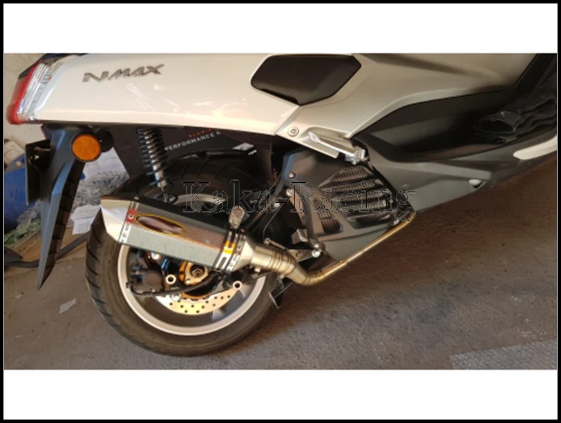 N-MAX 155 мотоцикл Akrapovic глушитель выхлопной трубы для Yamaha NMAX155 NMAX125 N MAX NMAX 155