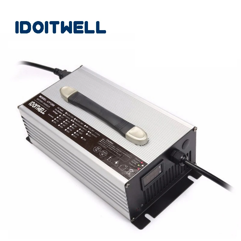 

Customized 12v 60A power battery charger Over Current Short Circuit Over temperature protection 12V battery charger with display