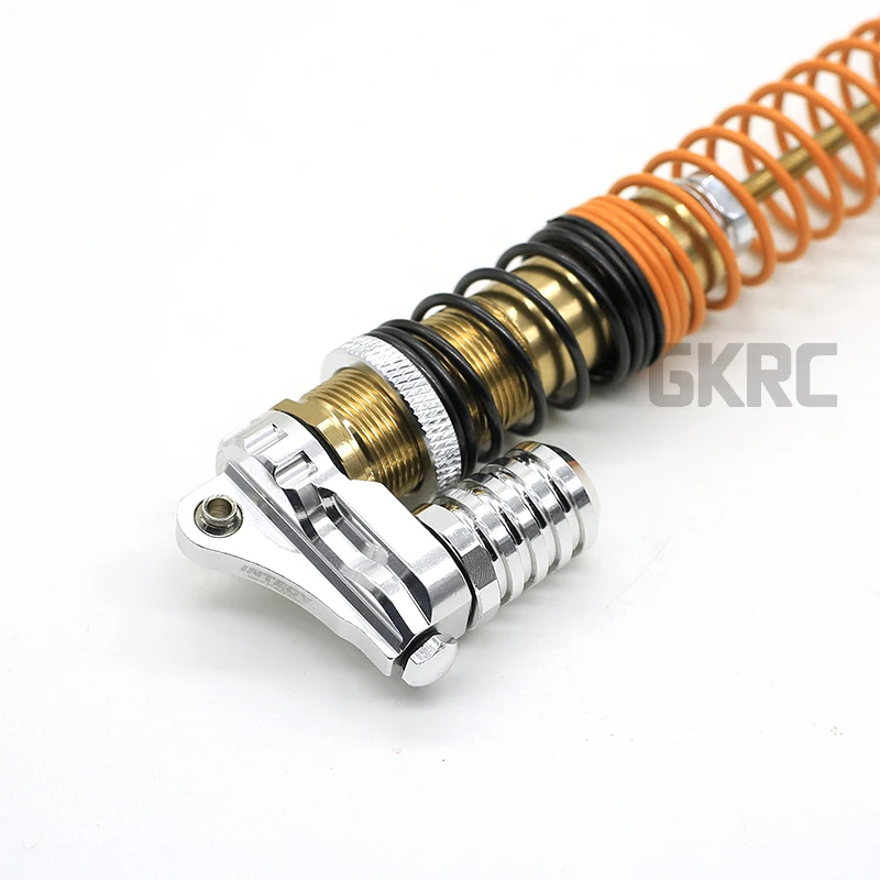 Full-metal Double-stage Spring Oil Pressure L=160mm With Negative Shock Absorber For Simulation Model Vehicle | Игрушки и хобби