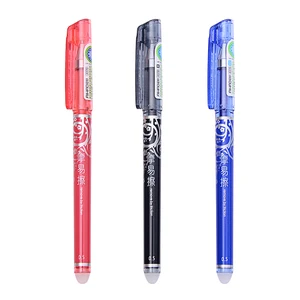 12 pcs/lot Creative Magic Erasable Gel Pen Unisex 0.5mm Novelty Cute Office School Student Writing Pens Stationery Supplies