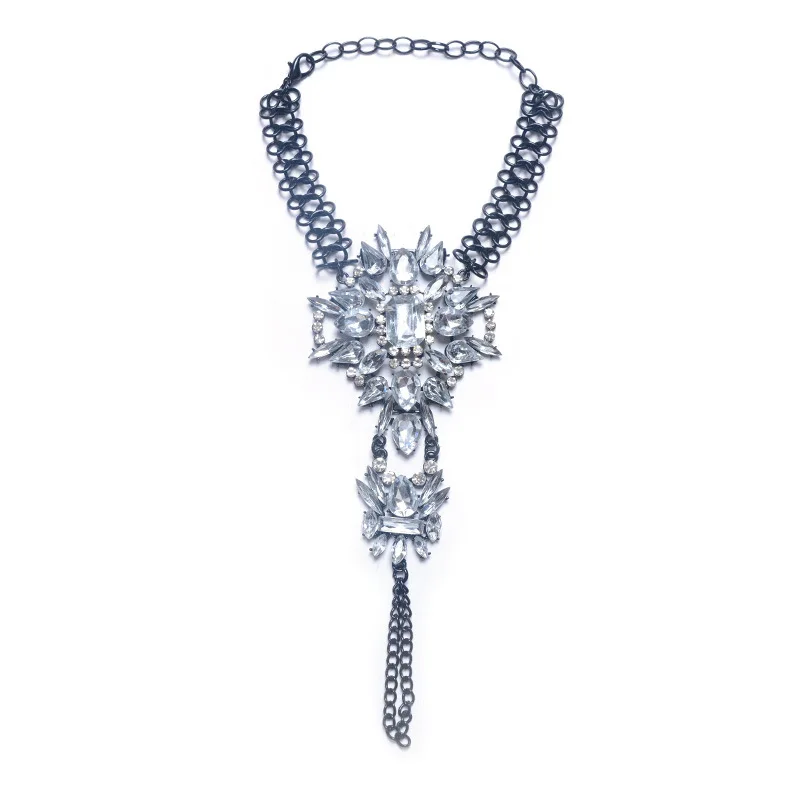 1 шт. модный сексуальный богемский женский браслет на щиколотке с кристаллами