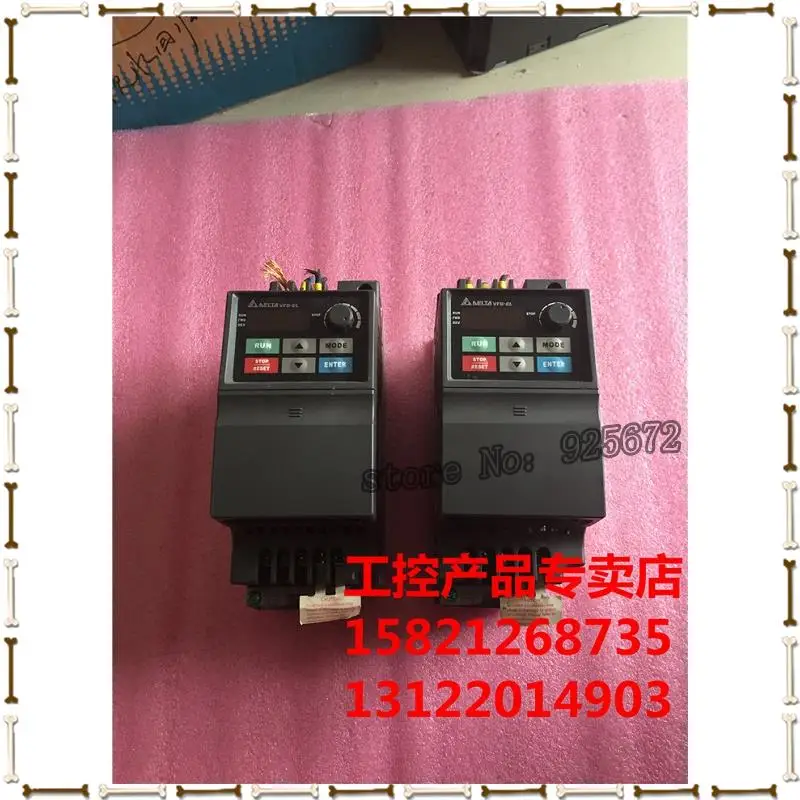 

In inverter VFDS - EL series VFD015EL43A 380 v 1.5 W has good test package! DHL 5-7 days, guaranteed fast