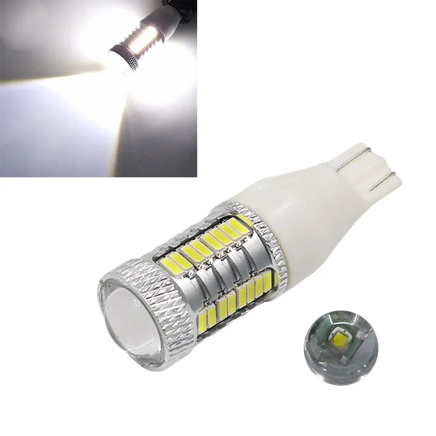 Gfoloza 1 шт. T15 W16W светодиодные лампы заднего хода белого цвета 32SMD 4014 Светодиодные