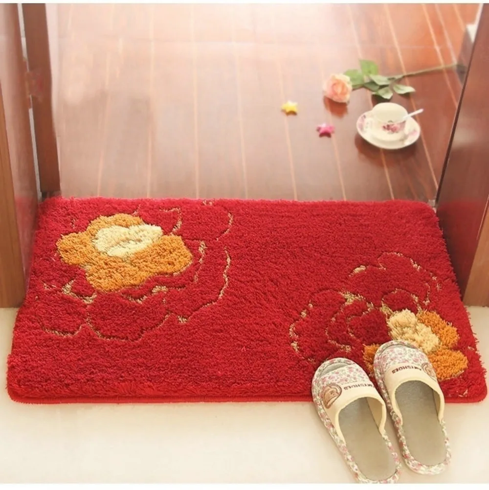 Утолщенные Нескользящие абсорбирующие коврики NiceRug для ванной комнаты комнатный