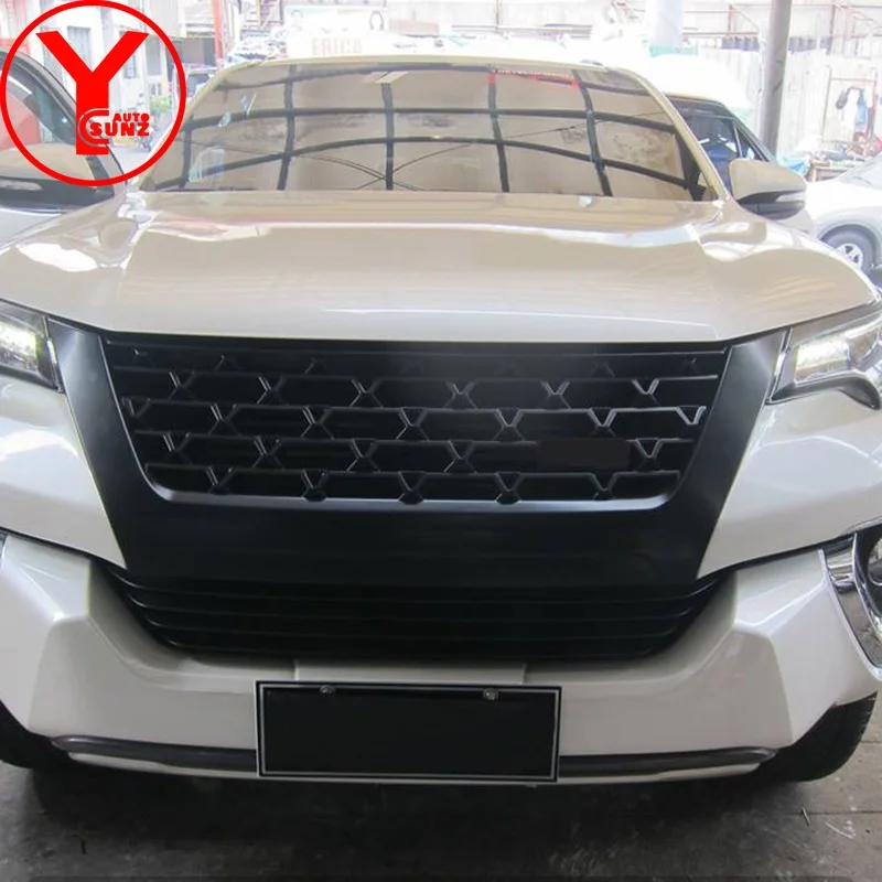 Передняя решетчатая крышка Раптора для Toyota Fortuner trd AN160 HILUX SW4 2015 2016 2017 2018 аксессуары