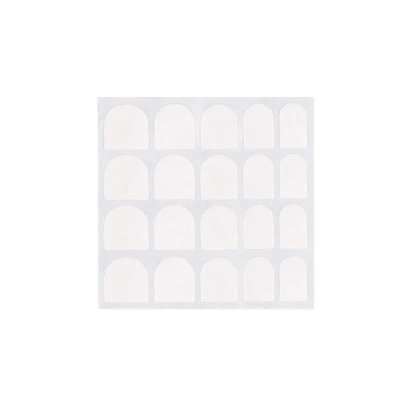 20 шт. двухсторонняя наклейка для ногтей двусторонняя клейкая кусок клейких