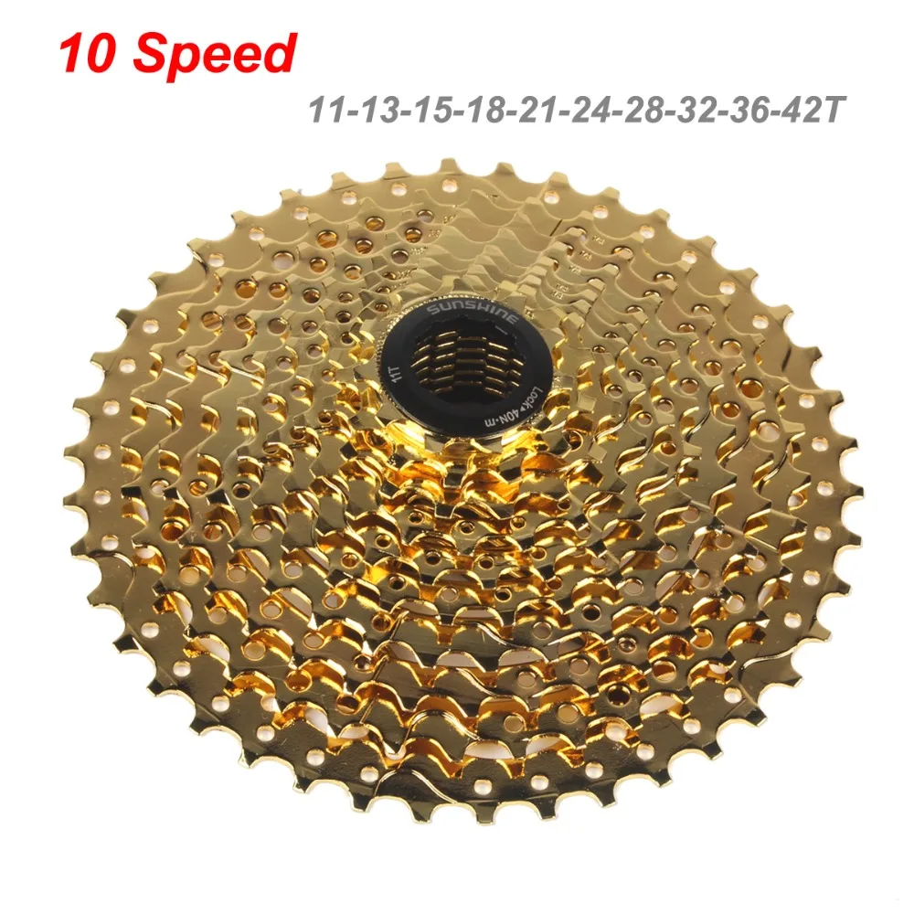 10 скоростей 11-40/46T MTB велосипед кассета свободного хода широкоугольная велосипедная Звездочка кассета свободного хода горный велосипед кассета свободного колеса