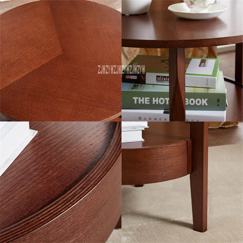 Детский Маленький круглый деревянный столик мини чайный шкаф для хранения в