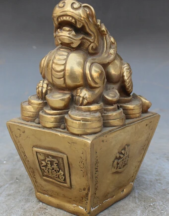 Бесплатная доставка 11 &quotСчастливый Китайский история бронза даосизма философ