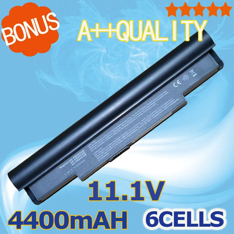 

4400mAh black for SamSung AA-PB6NC6E AA-PB6NC6W AA-PB8NC6B AA-PB8NC8B AA-PL8NC6W BA43-00189A N110 N120 N510 NC10 NC20 ND10