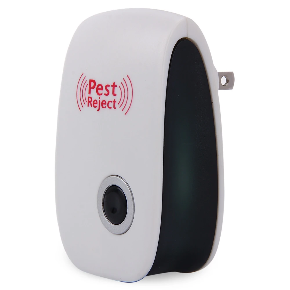 Ultrasonic Pest Reject Repeller Control Electronic Repellent Mouse Rodent Cockroach Mosquito Gopher Insect Killer | Безопасность и