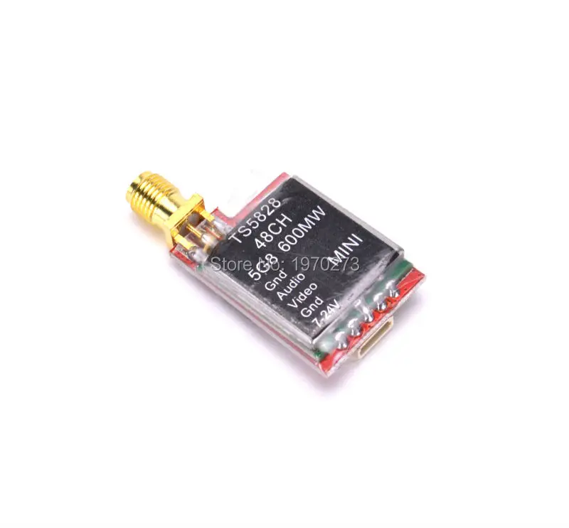 FPV 5 8 GHz TS5828 600mW 48 каналов мини беспроводной A/V передающий TX модуль для 8G приемника
