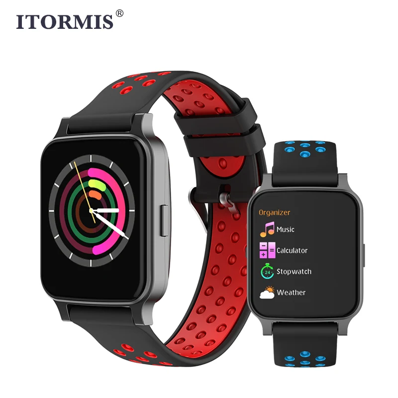 ITORMIS Bluetooth Смарт часы SmartWatch телефон спортивные с шагомером сенсорный экран для