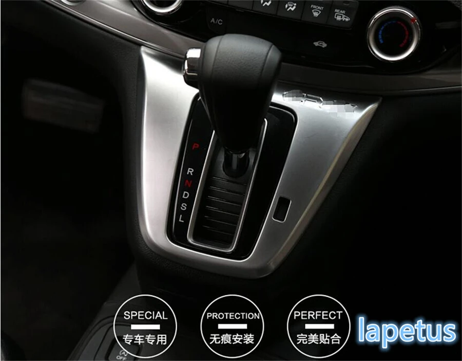 Новинка для Honda CRV CR V 2013 2016 ABS Хромированная коробка переключения передач панель