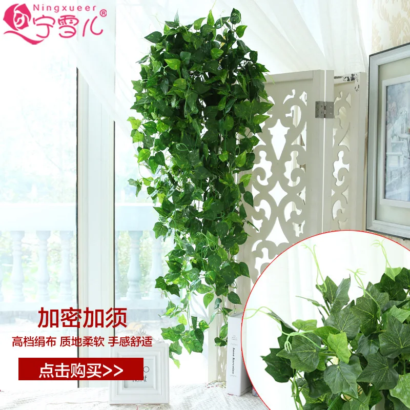 Рождественские украшения для дома имитация цветов искусственные зеленые листья