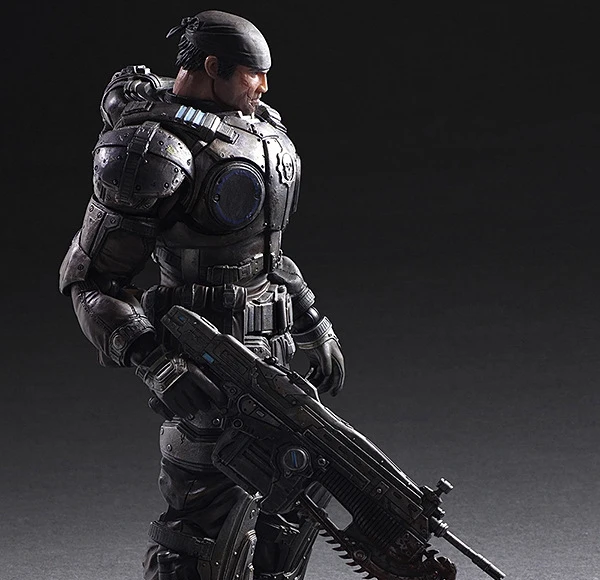 Игра Gears of War 3 Machine PA27cm ПВХ фигурку куклы и игрушки | Игрушки хобби