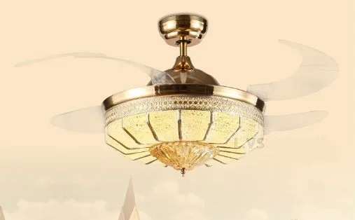 Кристалл стелс вентилятор свет люстры огни американских и европейских