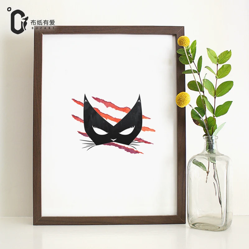 Декоративные картины на холсте Be yourself в скандинавском стиле домашние для