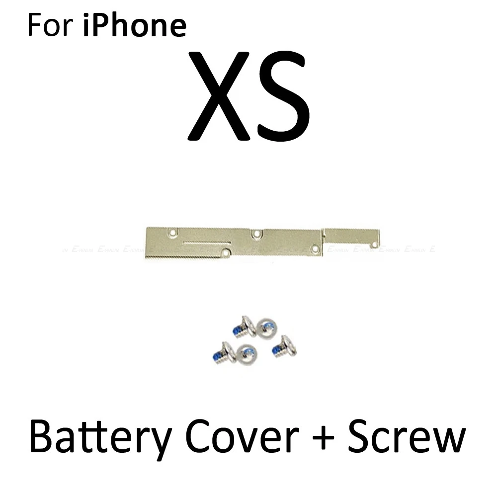 5 комплектов крышка Держатель винт для iPhone 6 6S 7 8 Plus X XS Max батарея ЖК сенсорный экран гибкий кабель металлический держатель кронштейн