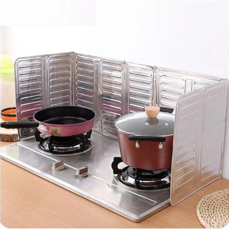 

Kitchen Oil Removal Baffle Plate Cooking Insulate Splash Proof Guard Gas Stove Cooker Scald Proof Board Kitchen Cooking Tools