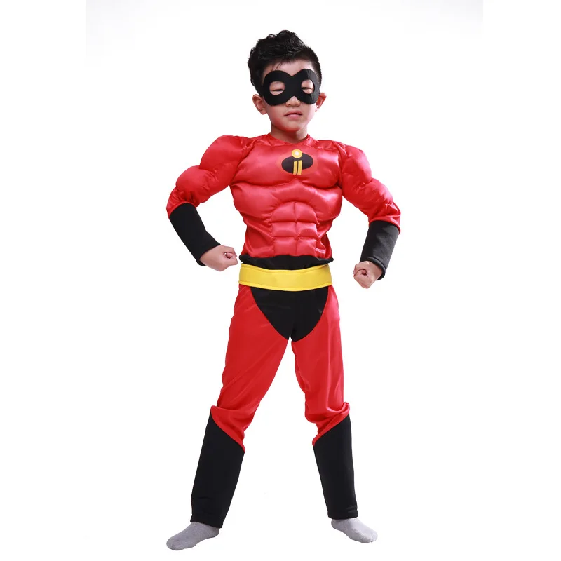 Костюм суперсемейки костюмы на Хэллоуин для детей маскарадный костюм мальчиков