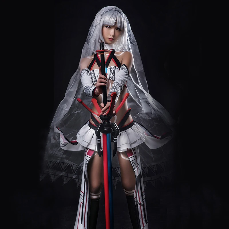 Fate/Grand заказ Altila Etzel судьба Extella костюмы Сэйбер Косплэй костюм полный набор 11|cosplay