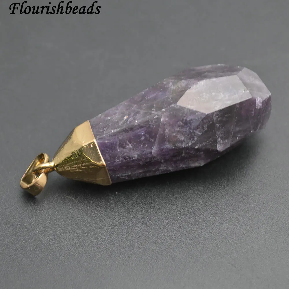 1 шт. натуральный аметист|pendant|surfacesurface drop |