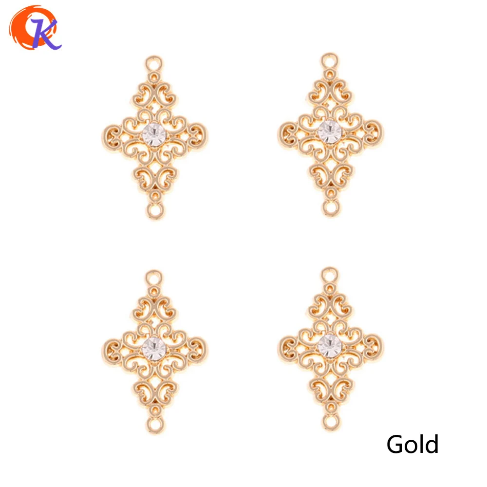 Gold Сердечный дизайн 100 шт 12*19 мм ювелирные аксессуары/серьги аксессуары/ручная работа/Сделай сам/серьги соединители/серьги фурнитура - Цвет: Gold