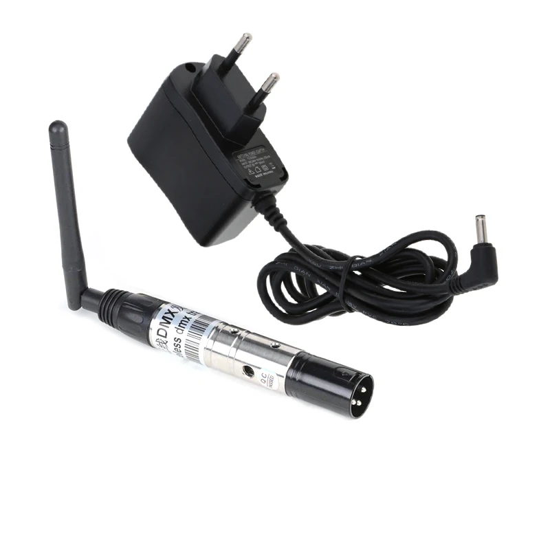 Серебряный цвет Ma Светодиодный MX512 DMX Dfi DJ Беспроводная система передатчик и приемник 2,4 г для Светодиодный сценический светильник светодиодный светильник 500 м контроль