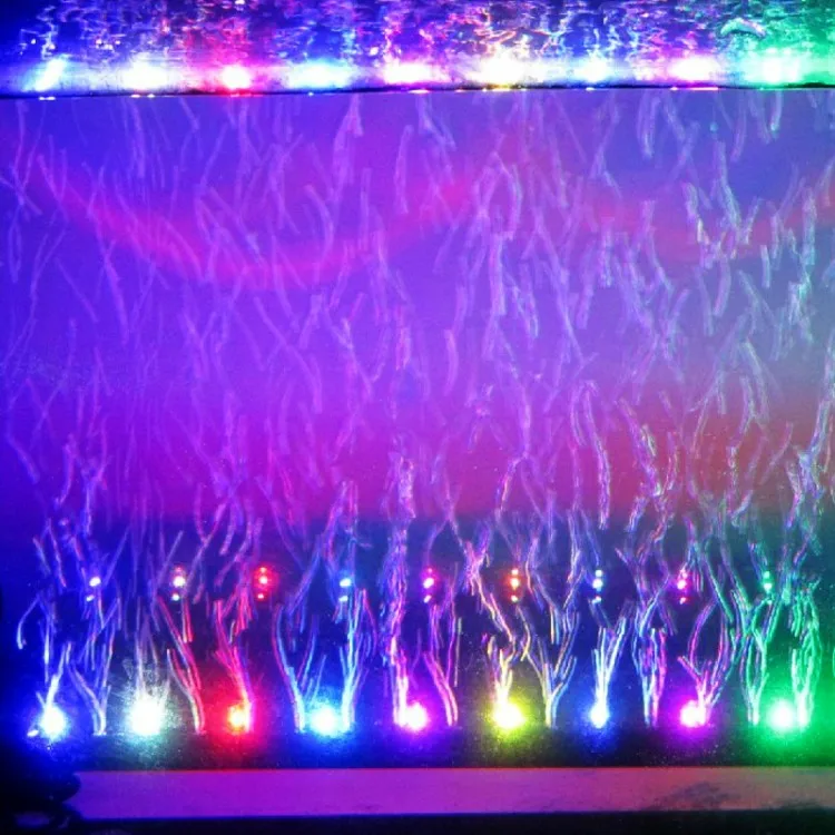 CL аквариумная Светодиодная лампа для дайвинга с пузырьковой балкой воздушная