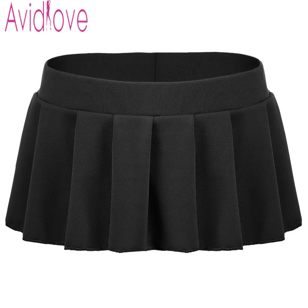 Avidlove женские сексуальные мини юбки повседневная школьная одежда для сна микро