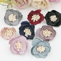 2017 new arrival 30pcslot 3cm mini ironed rose flowers for girls kids hair accessories shoes garment accessories