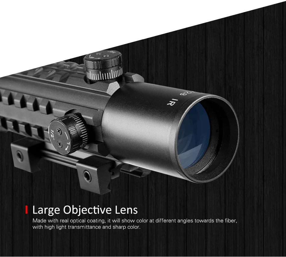 BEC 3-9X28 Красный Крест прицел тактический оптика Riflescope Fit 20 мм рельсы винтовки прицелы для охоты