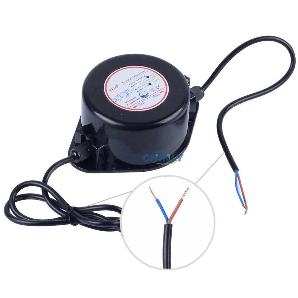 AC12V 60 W Светодиодный переключатель Питание освещение тороидальный трансформатор