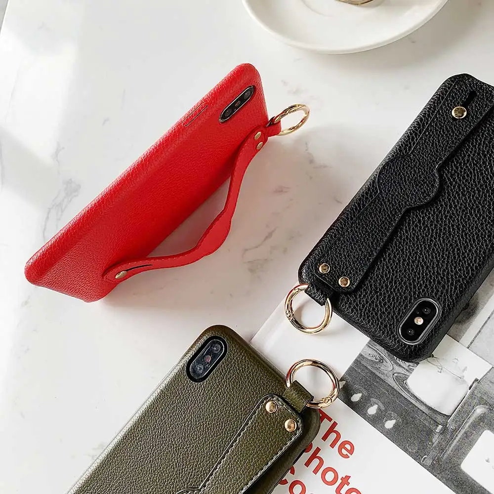 Роскошный чехол для телефона из искусственной кожи Boucho iphone Xs max XR X 6 6s 7 8 plus с
