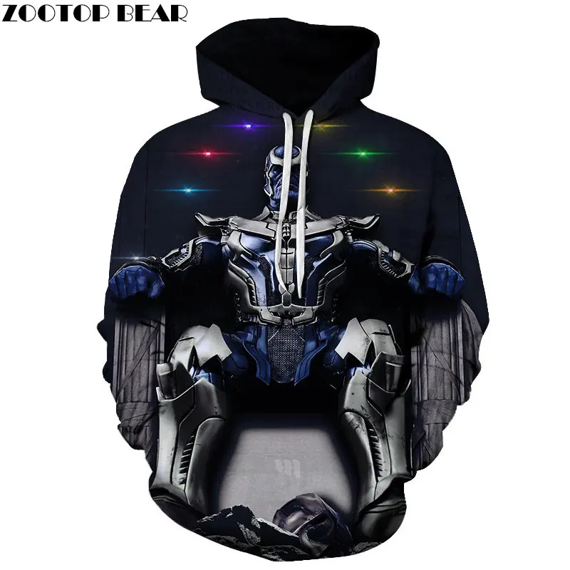 Ultron Age 3D печать Мстители 4 худи Мужские Толстовка Пуловер Marvel спортивный костюм весенняя одежда Мстители Азиатский размер S-6XL - Цвет: AFKH3293