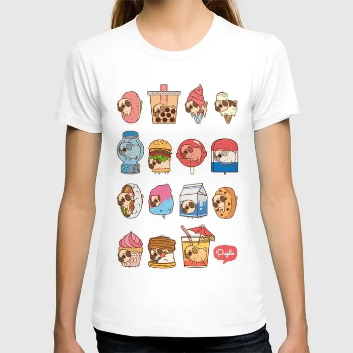 Марка одежды Время ограниченной женская футболка Puglie Сбор Продовольствия 3