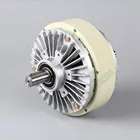 Электромагнитная Порошковая муфта 5 кг 50Nm DC 24V двойной вал Dual 2Axis обмотки стоп-сигнал для натяжения Управление мешок печати небольшая красильная машина