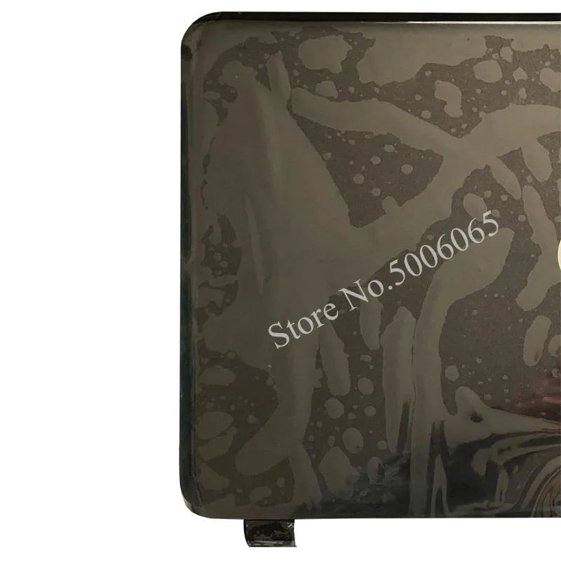Lcd задняя крышка/lcd передняя рамка/Петли для hp 15-r009ns 15-r010ns 15-r011ns 15-r012ns 15-r127nf 15-r128nf 15-r130nf 15-r132nf - Цвет: Glossy black