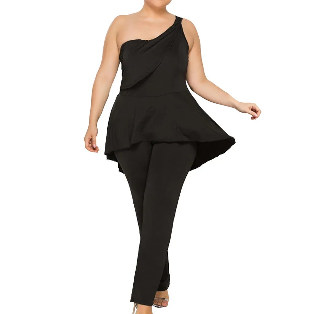 Женские летние брюки новинка 2019 стрейчевый женский комбинезон сексуальный плюс