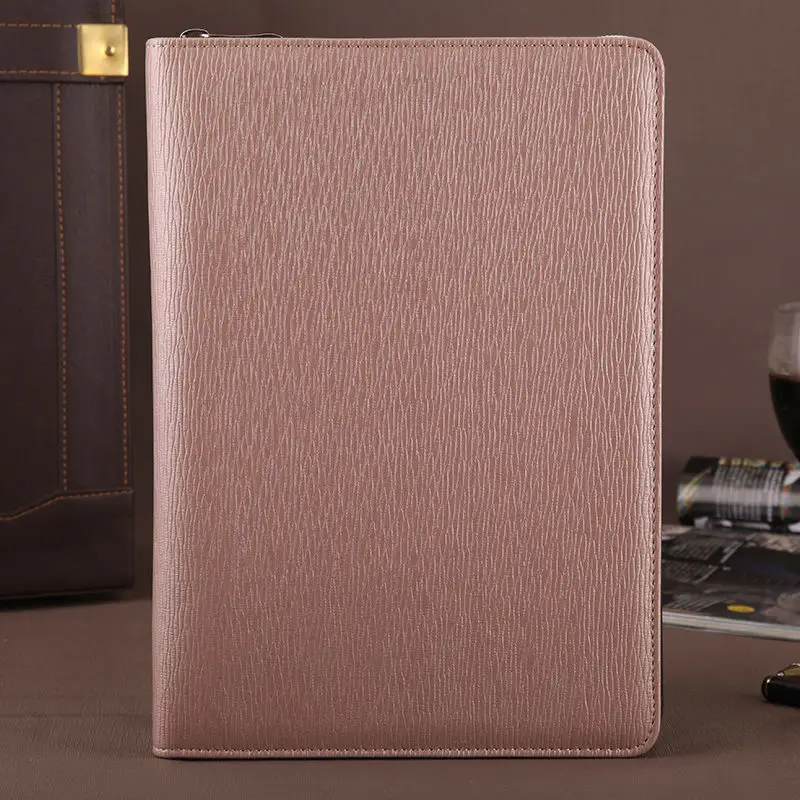 A5 25K Оригинальный модный кожаный дорожный журнал на молнии ежедневник