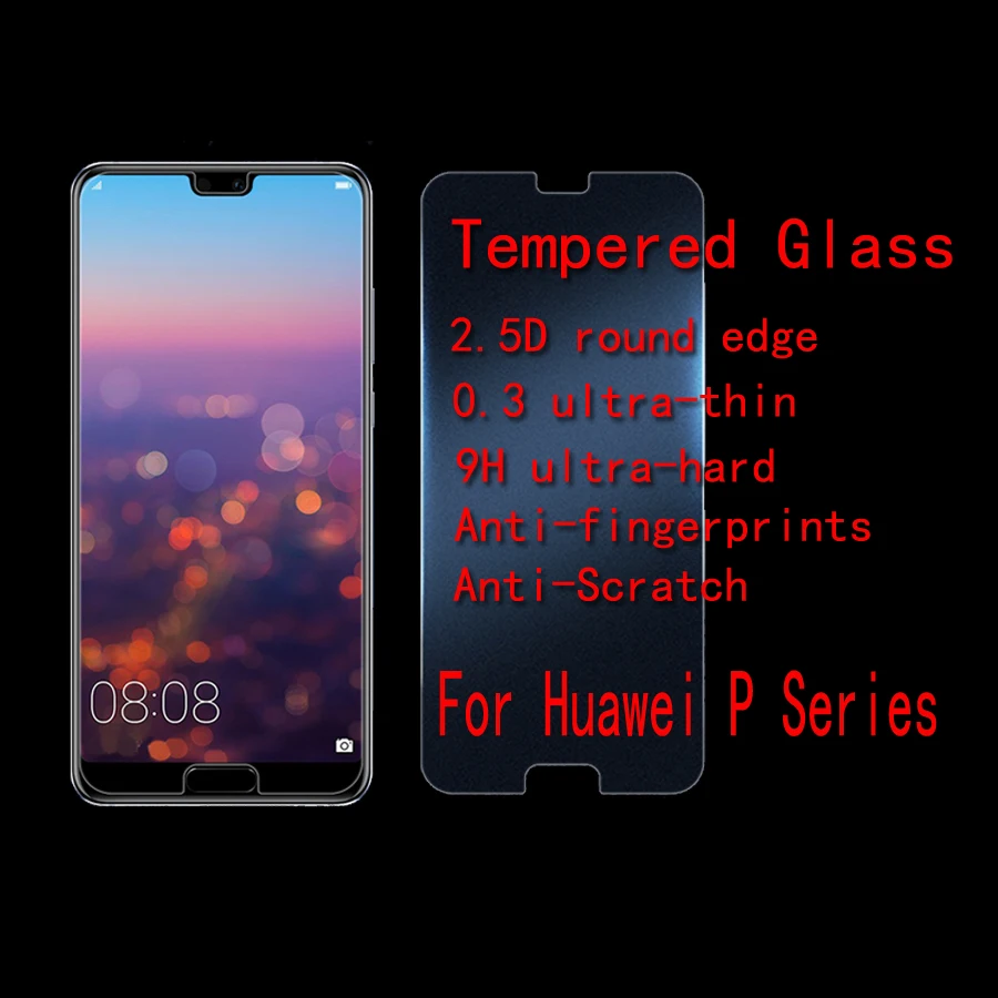 Закаленное защитное стекло 3 шт./лот FENGHEMEI для Huawei P8 P9 P10 Lite 2017 Plus P20 Pro P30|glass for