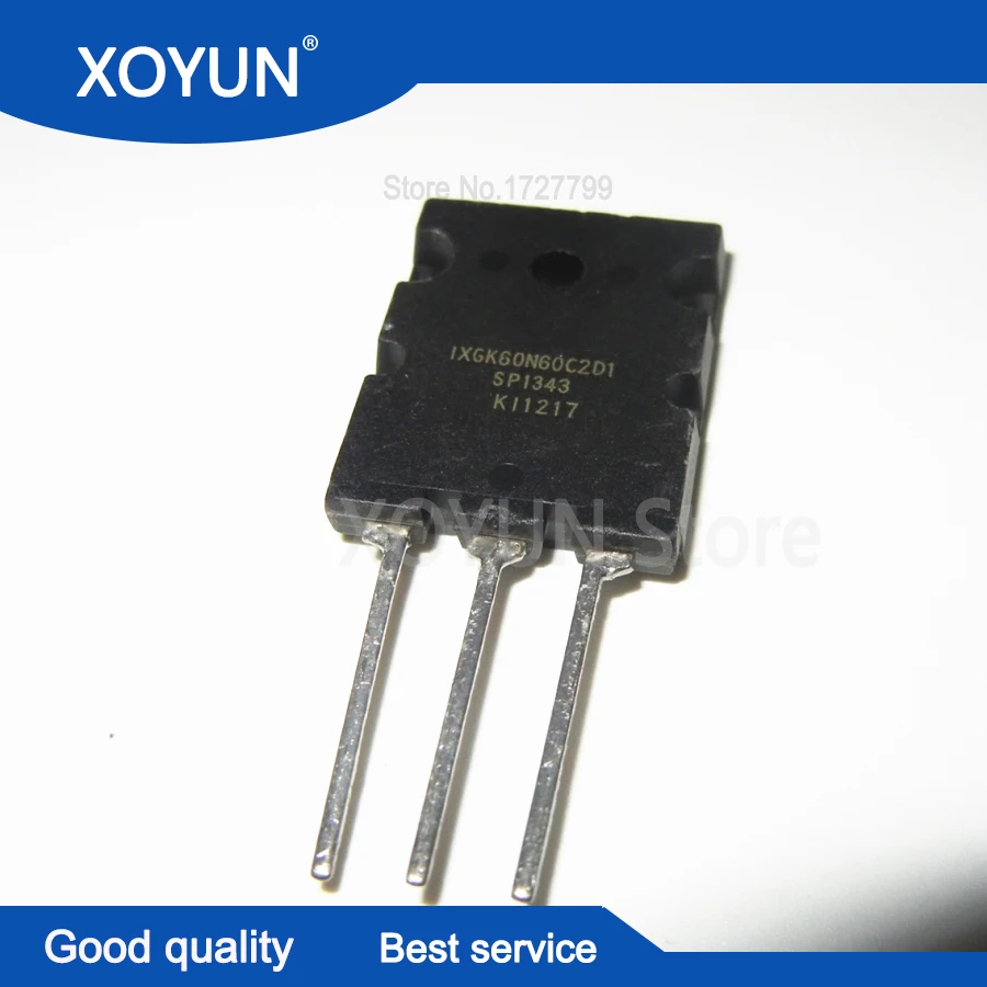 

10PCS/LOT IXGK60N60C2D1 TO-264 IGBT600V 75A Free shipping
