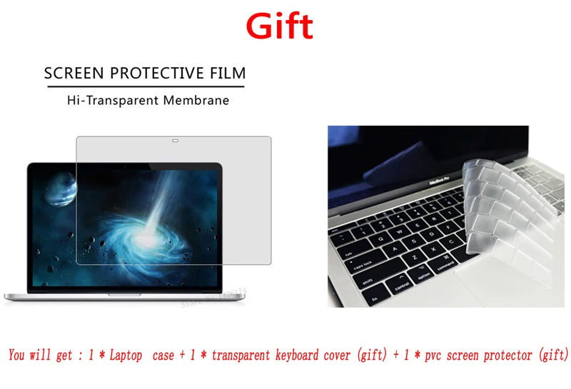 Новый чехол для ноутбука Apple MacBook M1 Chip Air Pro Retina 11 12 13 15 16 дюймов 2020 New 3 с сенсорной