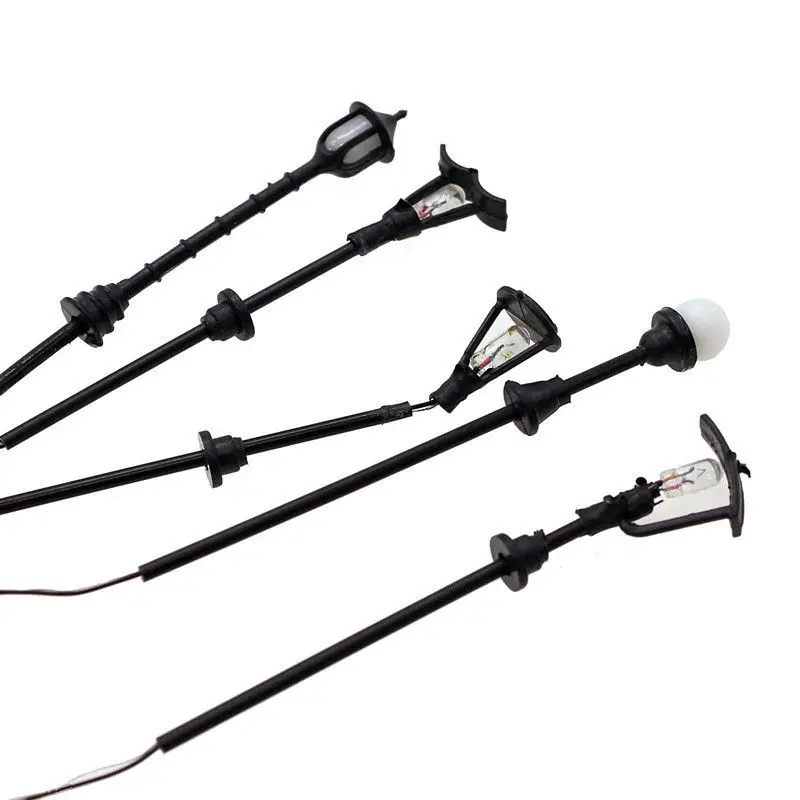 5PCS Ramdomly Light Мини Sdivaight изгиб моста дом грибы забор ремесло фигурка растение горшок садовое украшение миниатюрное DIY сказочные Садовые принадлежности - Цвет: 5PCS Ramdomly Light